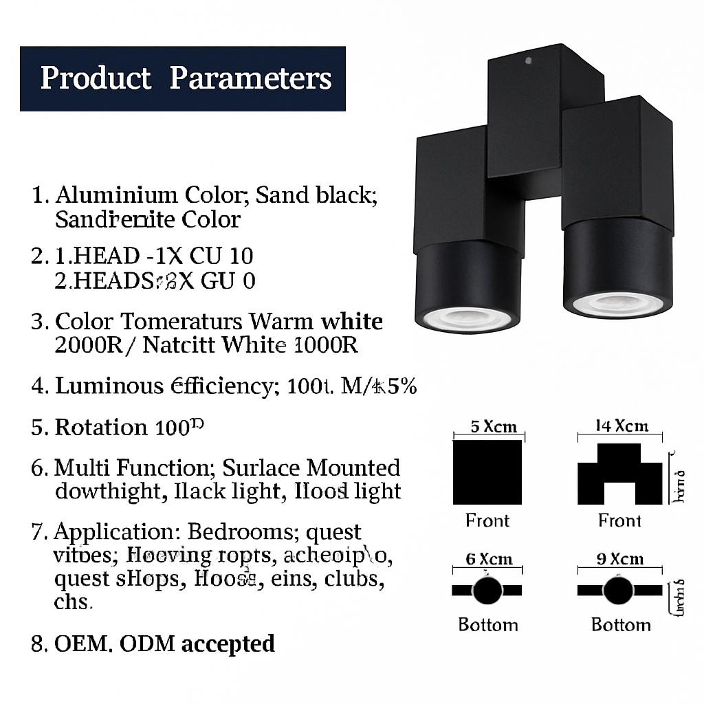 Spot moderne avec double LED en aluminium blanc Léane Dessin - Une Note Actuelle dans le Décor