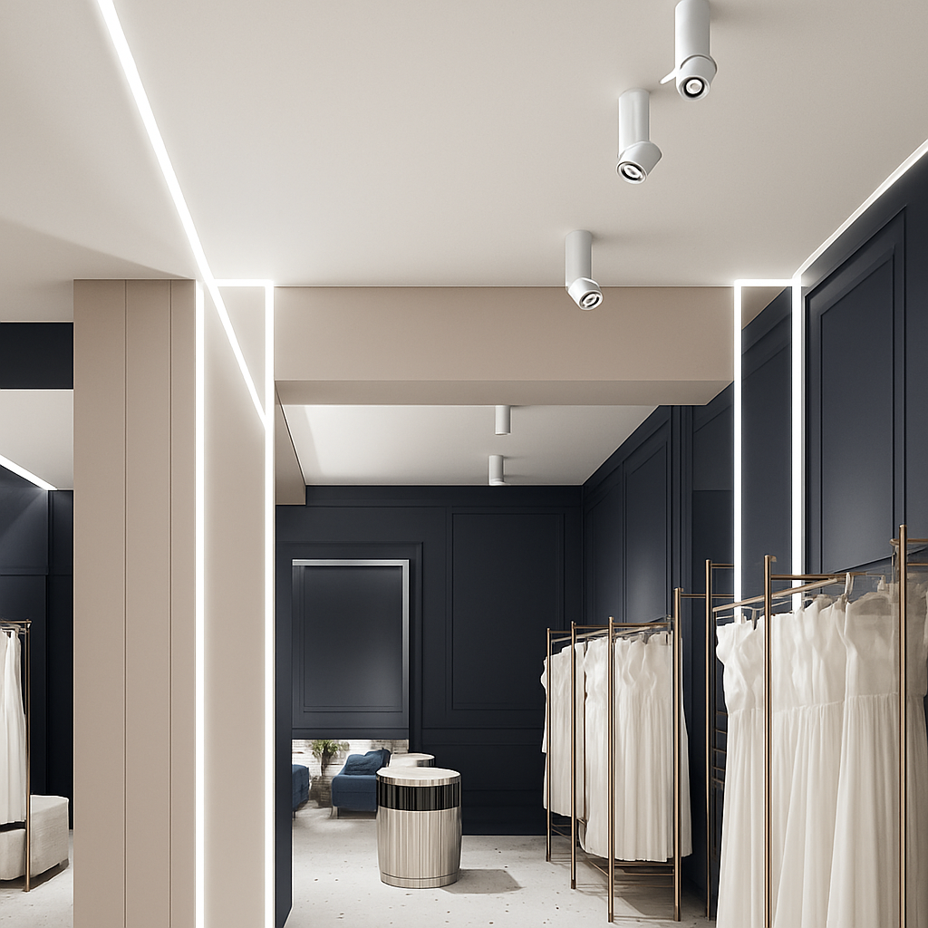 Spot moderne LED cylindrique amovible 90 degrés Maggy Cléa Prélude - Un Accent Géométrique Raffiné