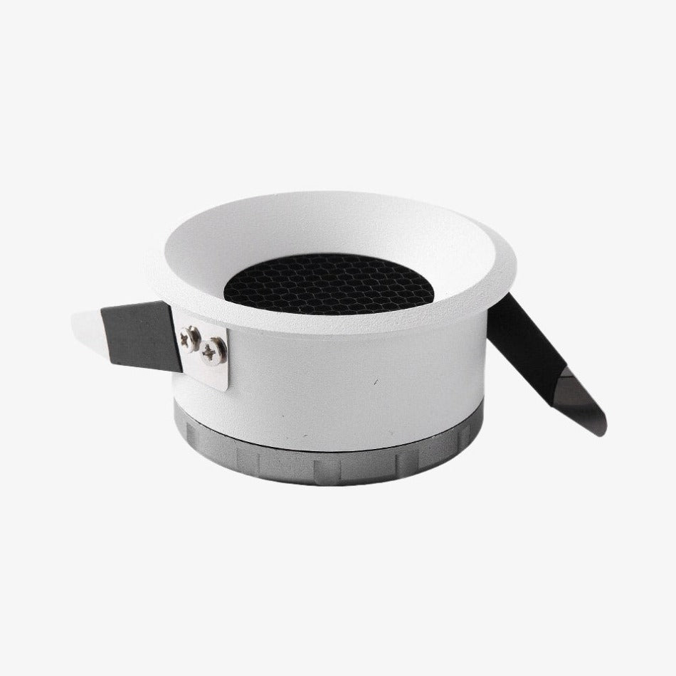 Spot moderne LED encastrable effet ruche anti-éblouissement Elvia Eugène Contrepoint - Esprit Contemporain & Décor Élégant