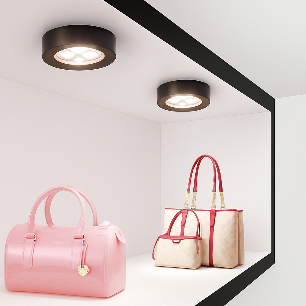 Spot moderne LED extra fin rond en aluminium Delma Romane Accord - Une Silhouette Tout en Rondeur