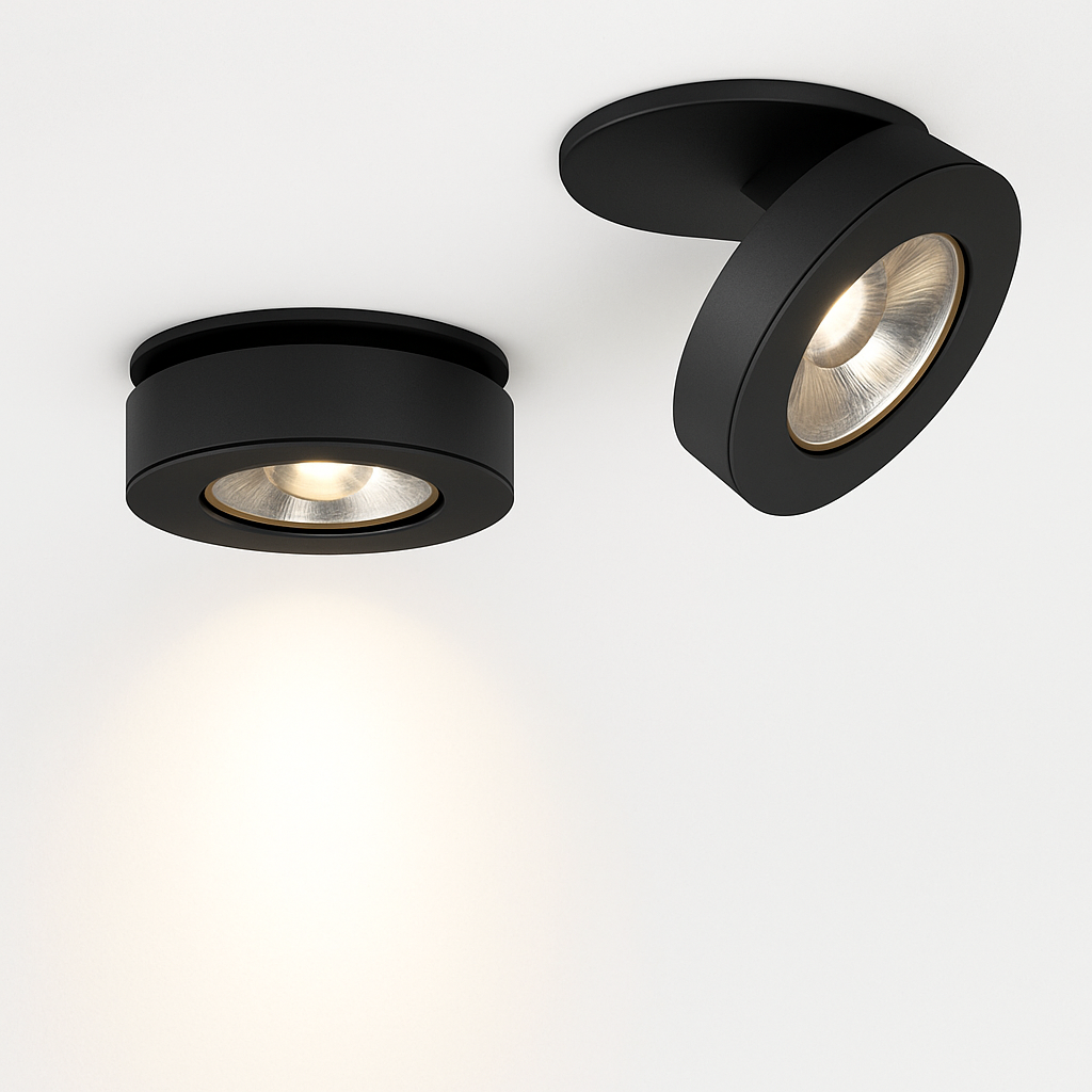 Spot — Moderne LED rond et orientable Slim