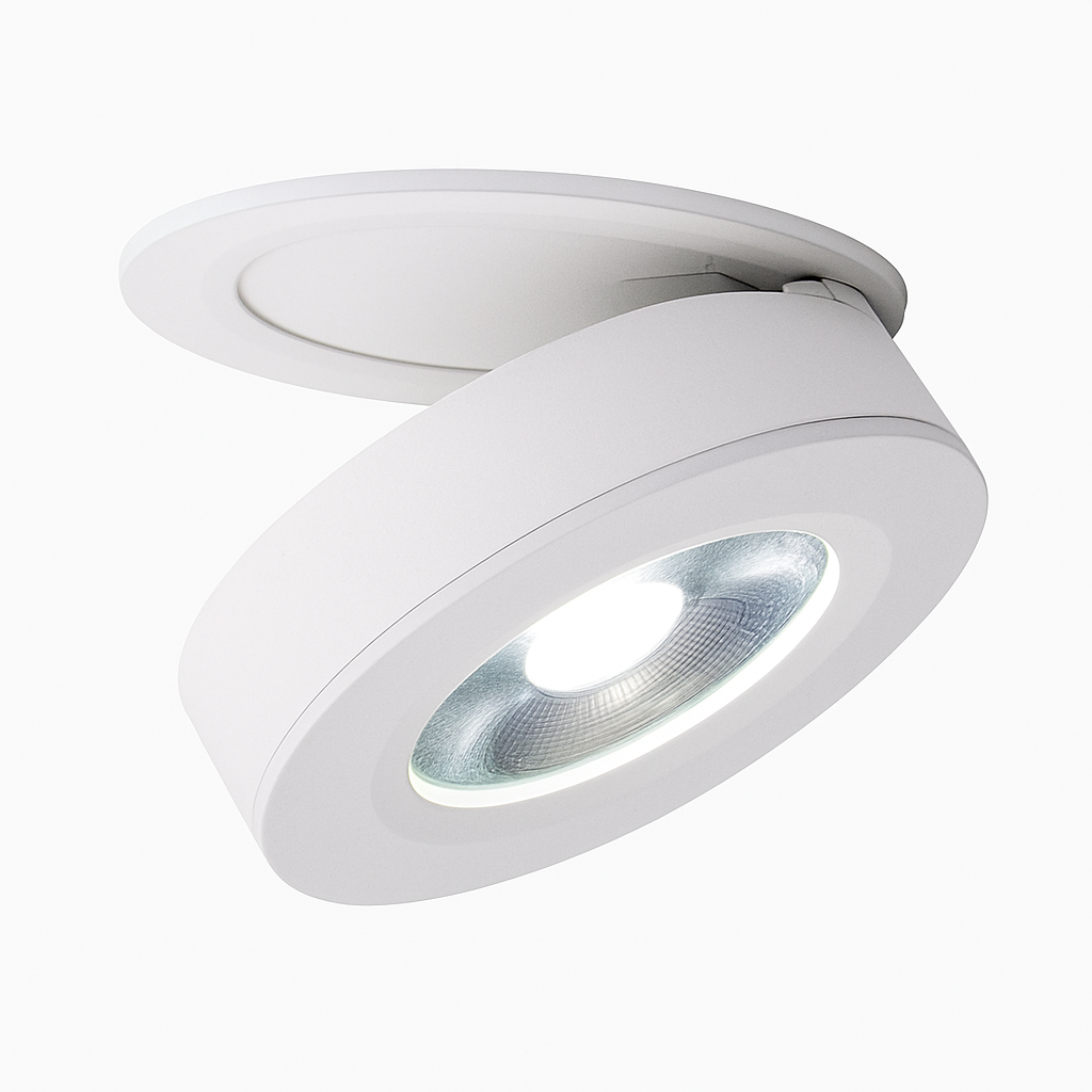 Spot — Moderne LED rond et orientable Slim