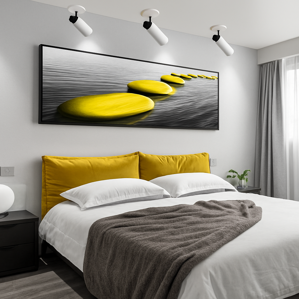 Spot — Plafond à LED tube directionnel blanc ou noir