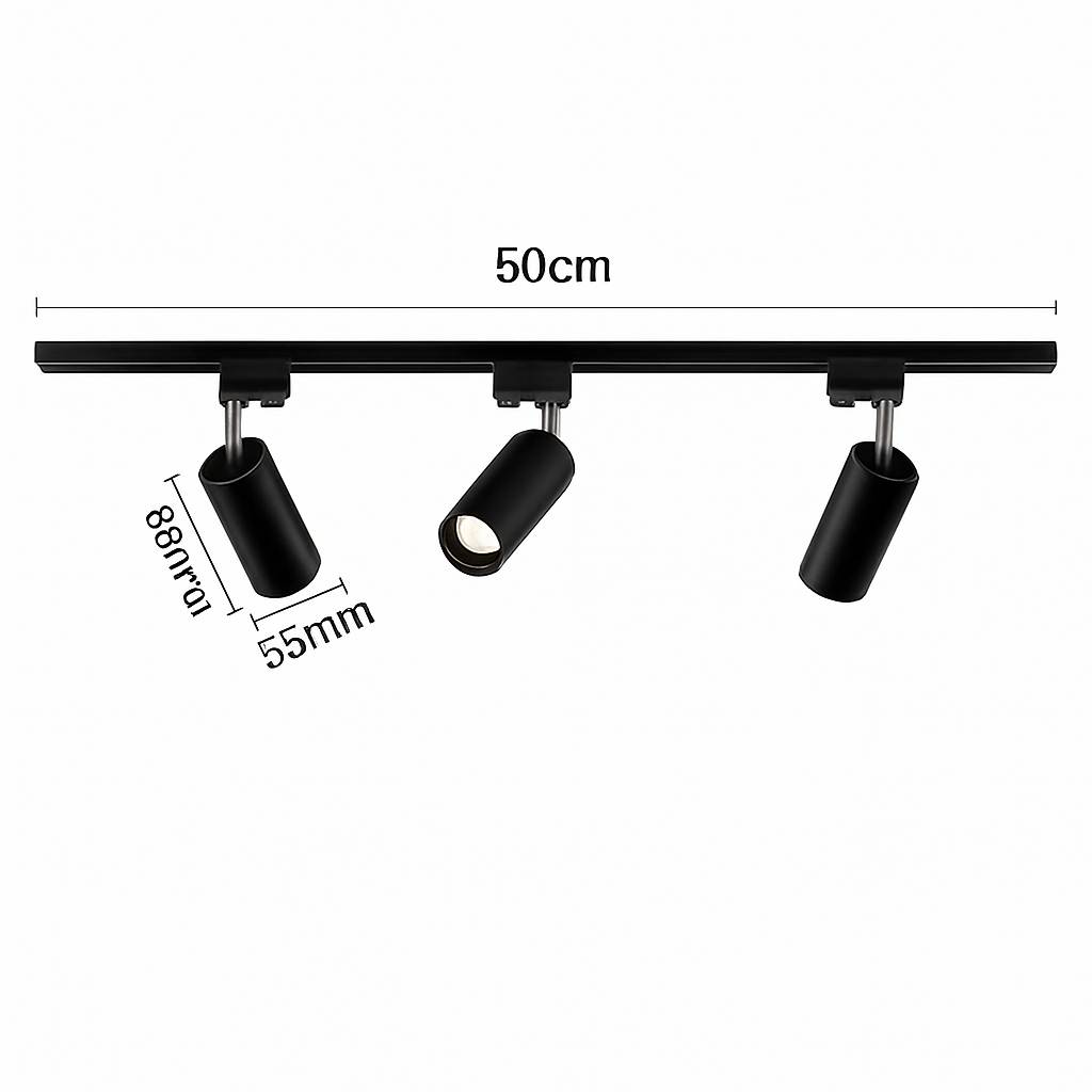 Spot — Plafond Salon Dressing Rail Éclairage Surface Chambre Vitrine