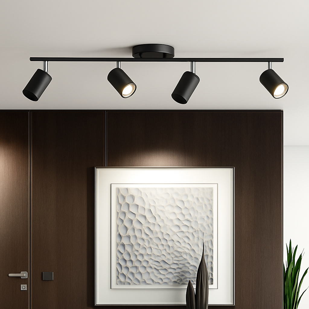 Spot — Plafond Salon Dressing Rail Éclairage Surface Chambre Vitrine