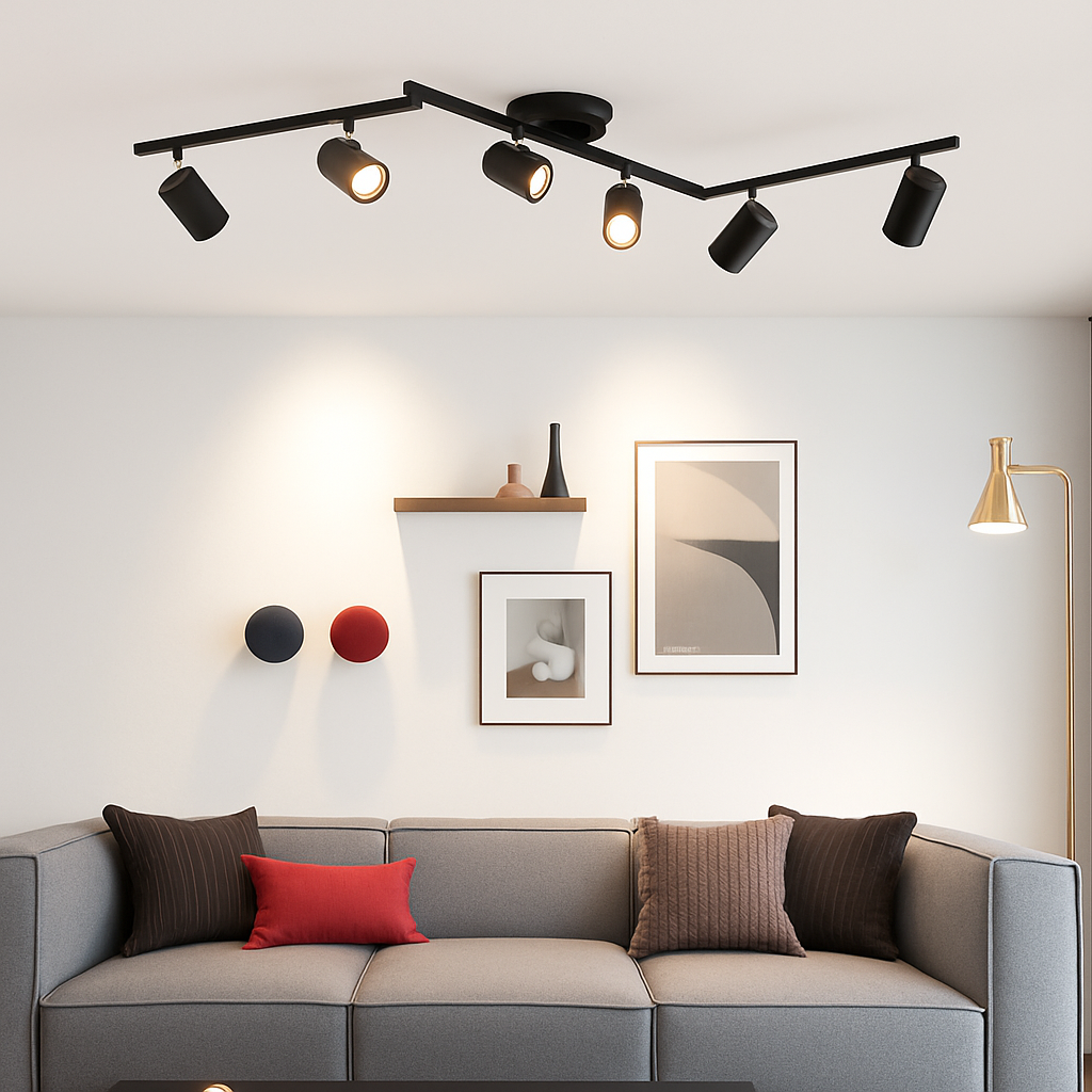 Spot — Plafond Salon Dressing Rail Éclairage Surface Chambre Vitrine