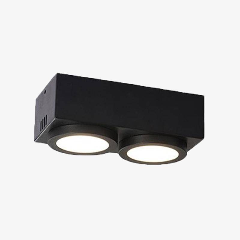 Spot rectangulaire LED en forme de brique Simon Clairval - Géométrie & Élégance Visuelle