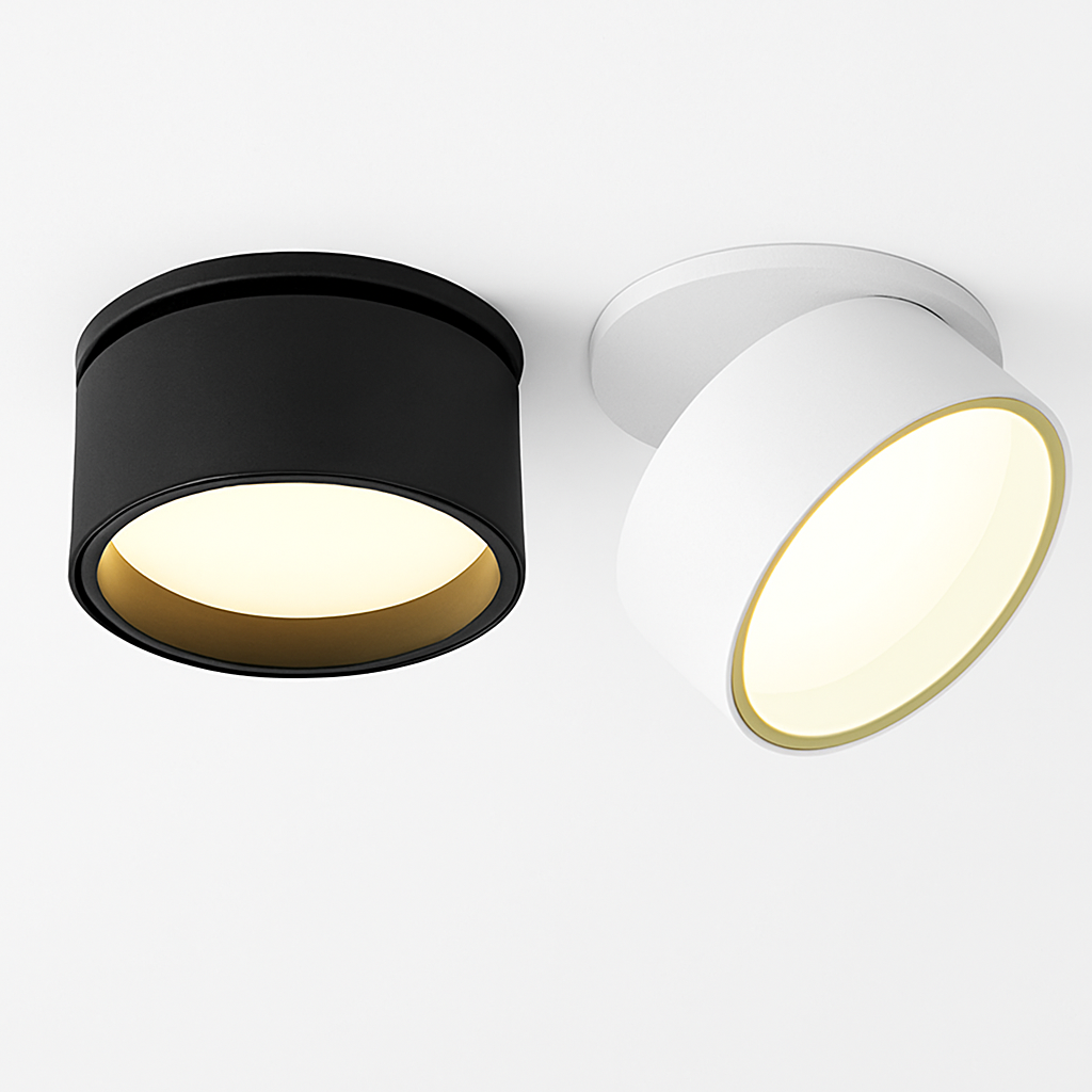 Spot rond LED avec orientation à 360° Estelle Balade - Courbes Douces & Décor Équilibré