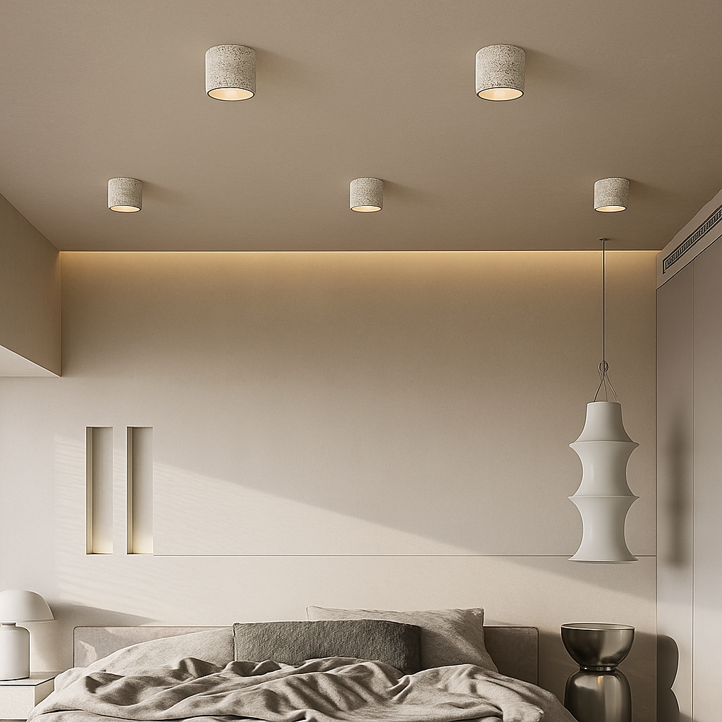 Spots de plafond pour un éclairage polyvalent et moderne Vianney Voile - Une Note Actuelle dans le Décor
