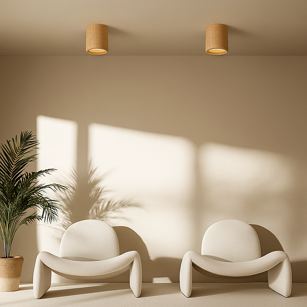 Spots de plafond pour un éclairage polyvalent et moderne Vianney Voile - Une Note Actuelle dans le Décor