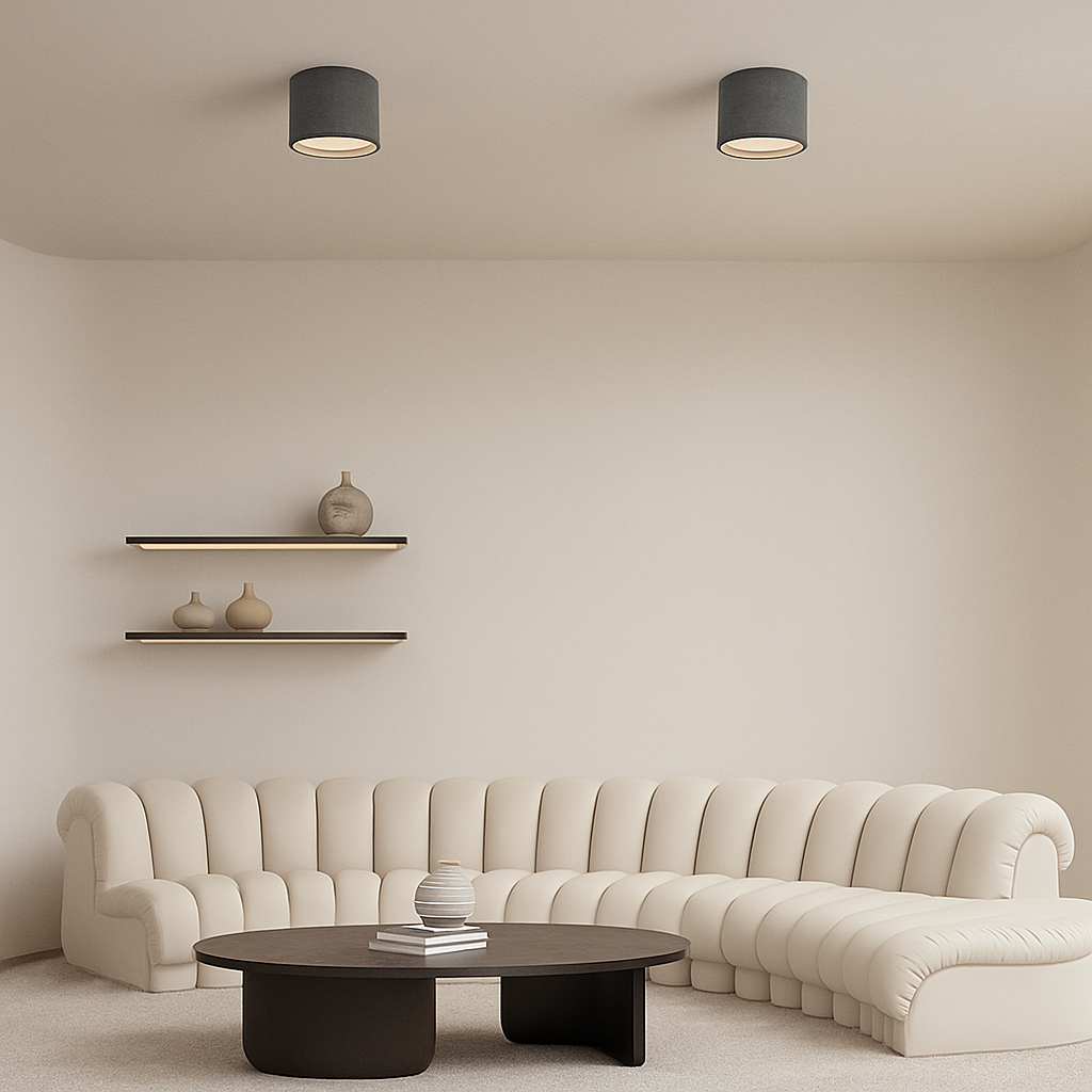 Spots de plafond pour un éclairage polyvalent et moderne Vianney Voile - Une Note Actuelle dans le Décor