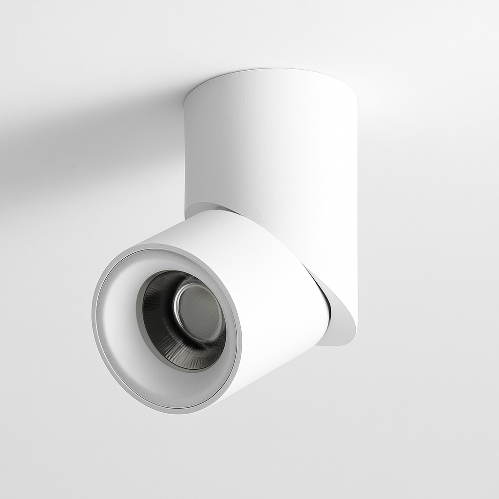 Spots led rotatifs à intensité variable pour éclairage intérieur Léane Clarté en Aluminium - Caractère & Élégance dans le Décor