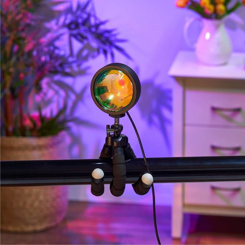 Lampe Projecteur Sunset Ysée Concerto en Verre - Reflets Subtils & Décor Raffiné
