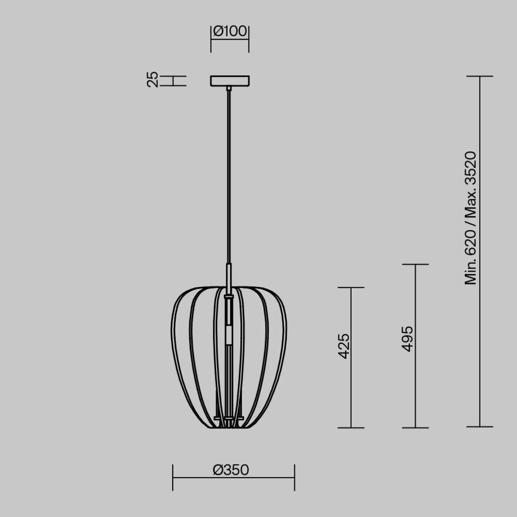 Suspension Luminaire | CAMBIO (Coupole)