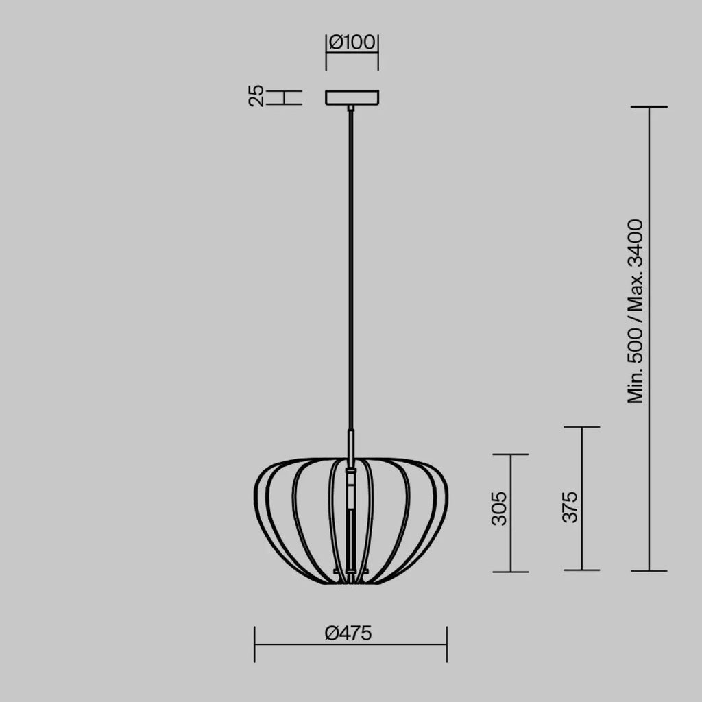 Suspension Luminaire | CAMBIO (Coupole)