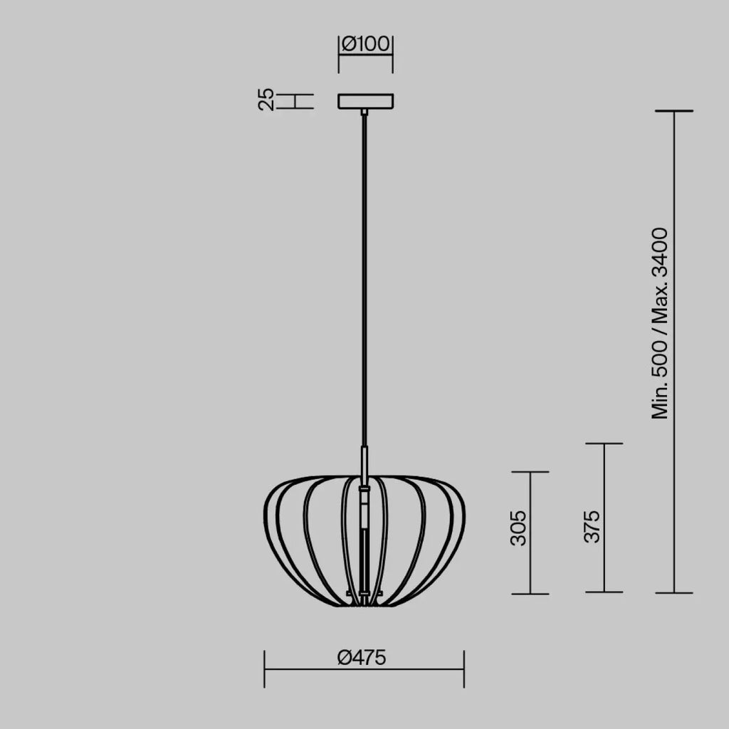 Suspension Luminaire | CAMBIO (Coupole)