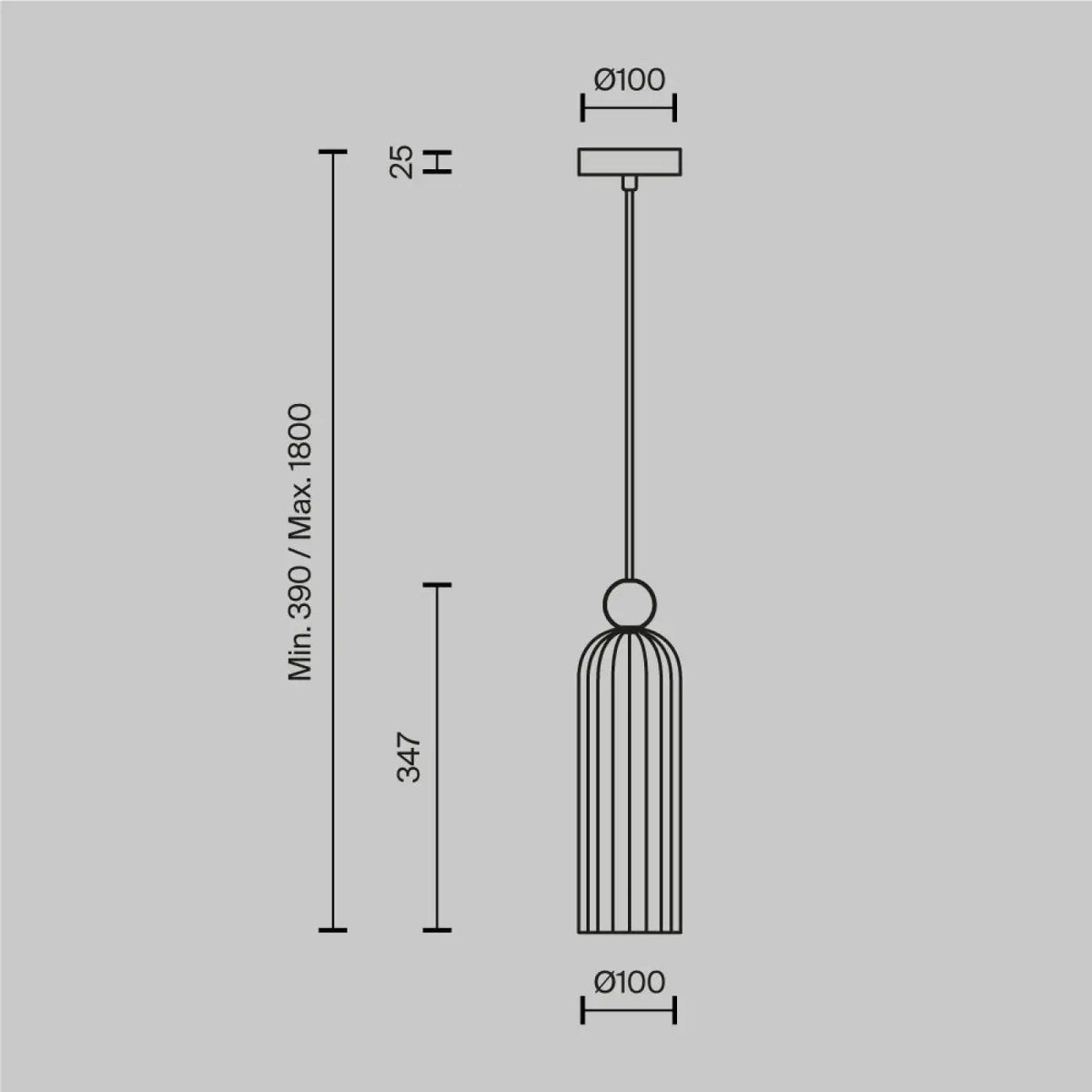 Suspension Luminaire | ANTIC (Fine)