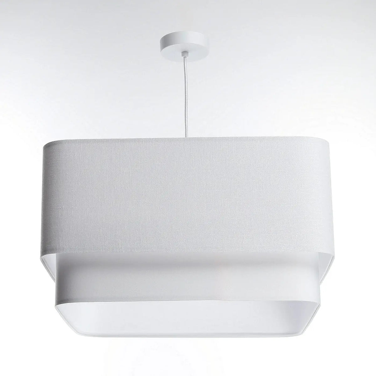Suspension Luminaire | KWADRO DUO (Blanc)