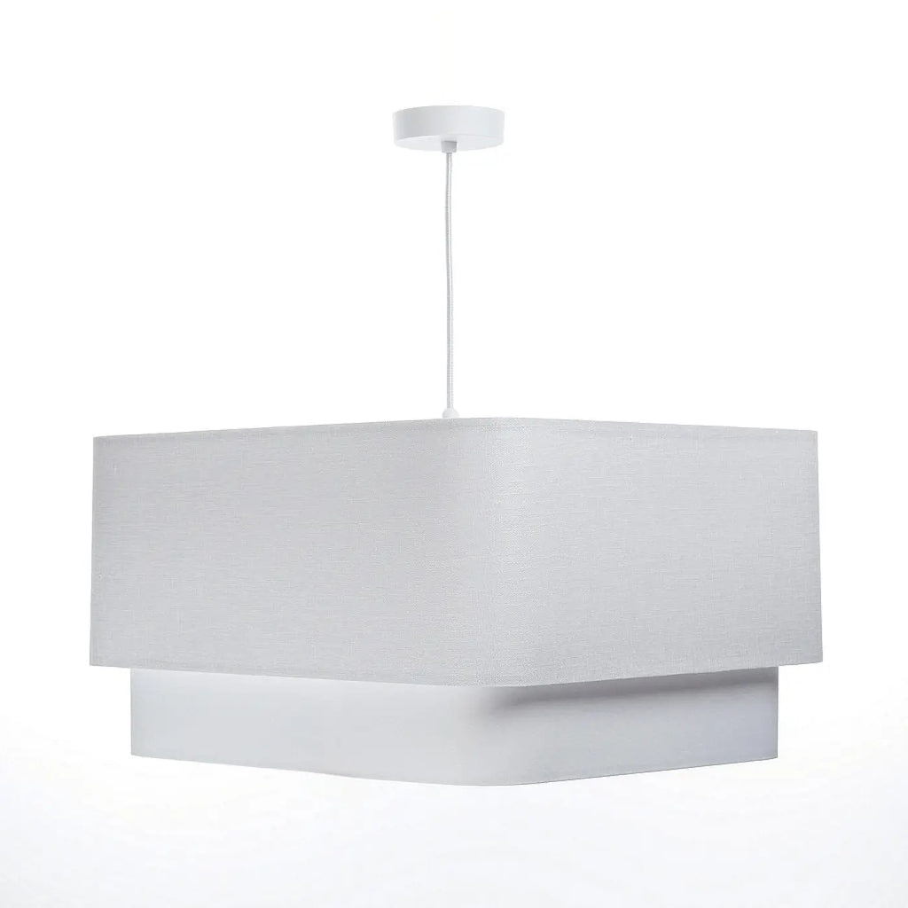 Suspension Luminaire | KWADRO DUO (Blanc)
