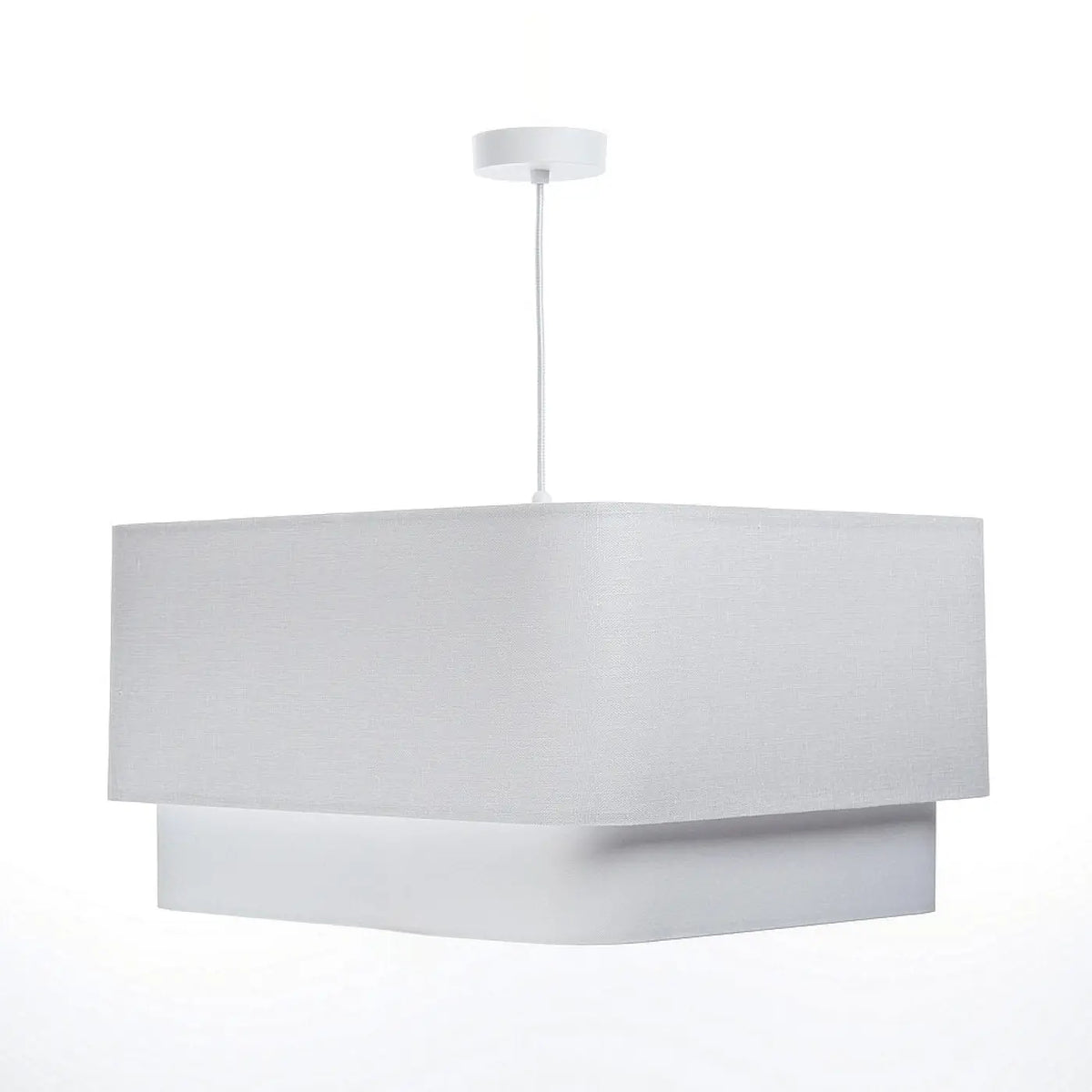 Suspension Luminaire | KWADRO DUO (Blanc)
