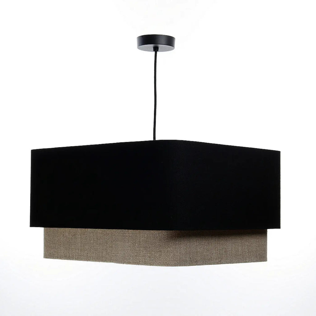 Suspension Luminaire | KWADRO DUO (Noir)