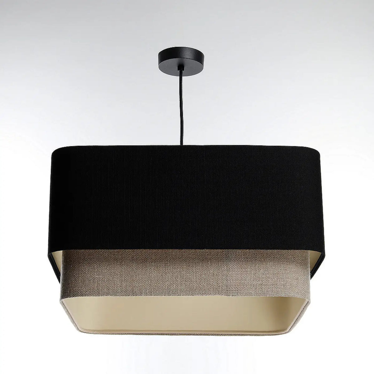 Suspension Luminaire | KWADRO DUO (Noir)