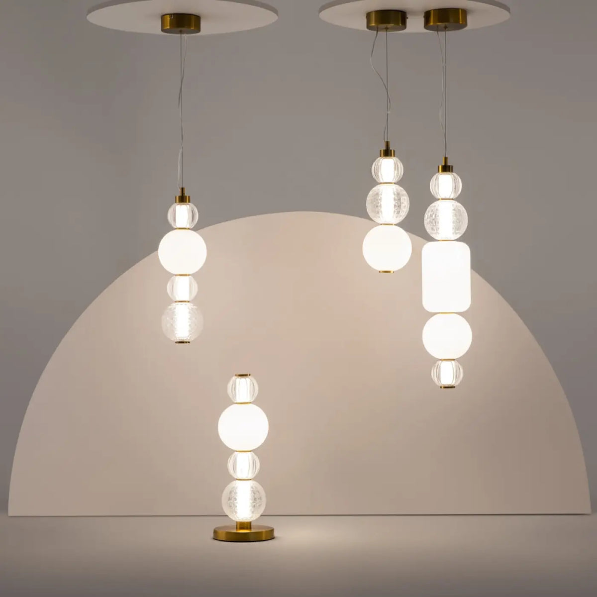 Suspension Luminaire | COLLAR (Multi-globes)