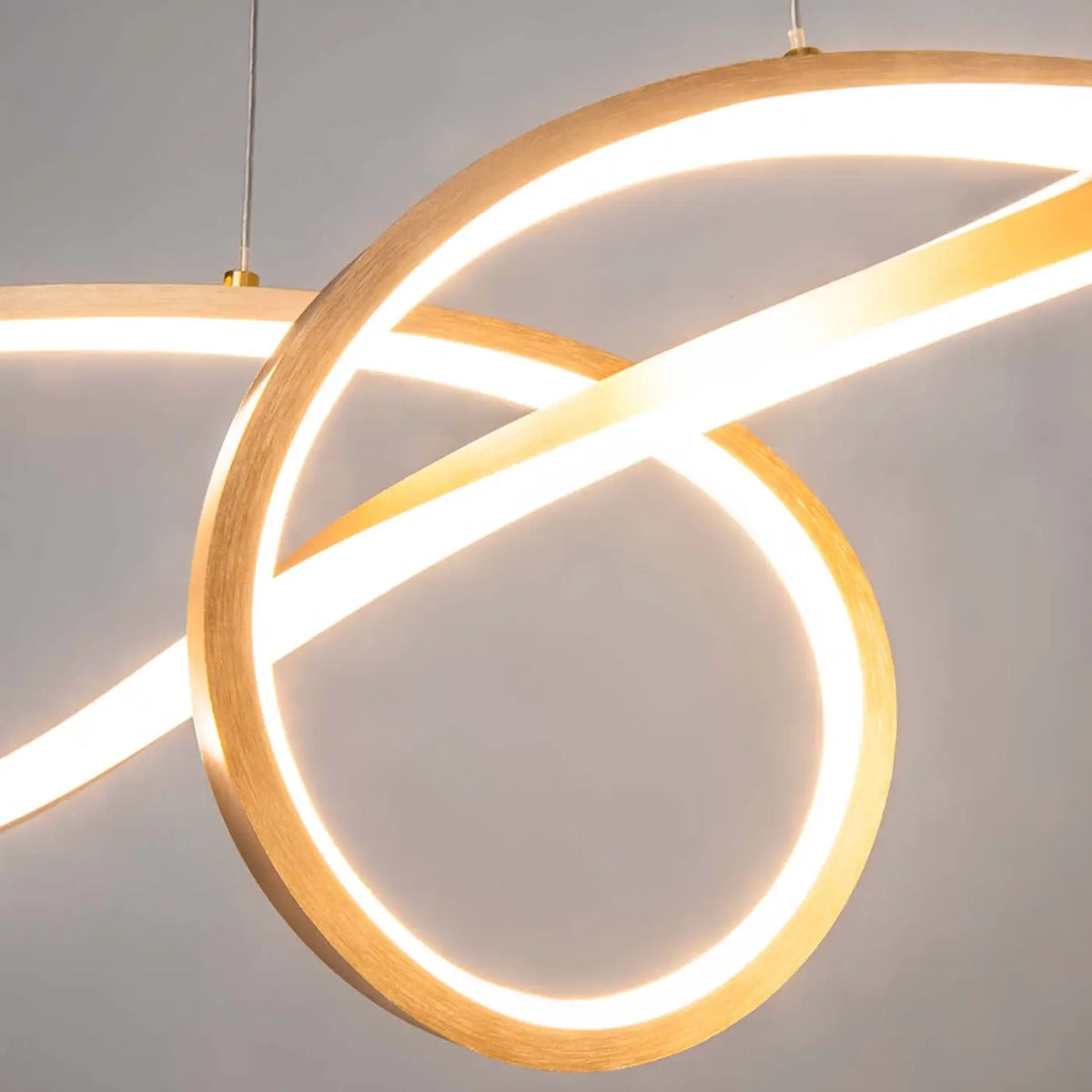 Suspension Luminaire | CURVE (Nœud)