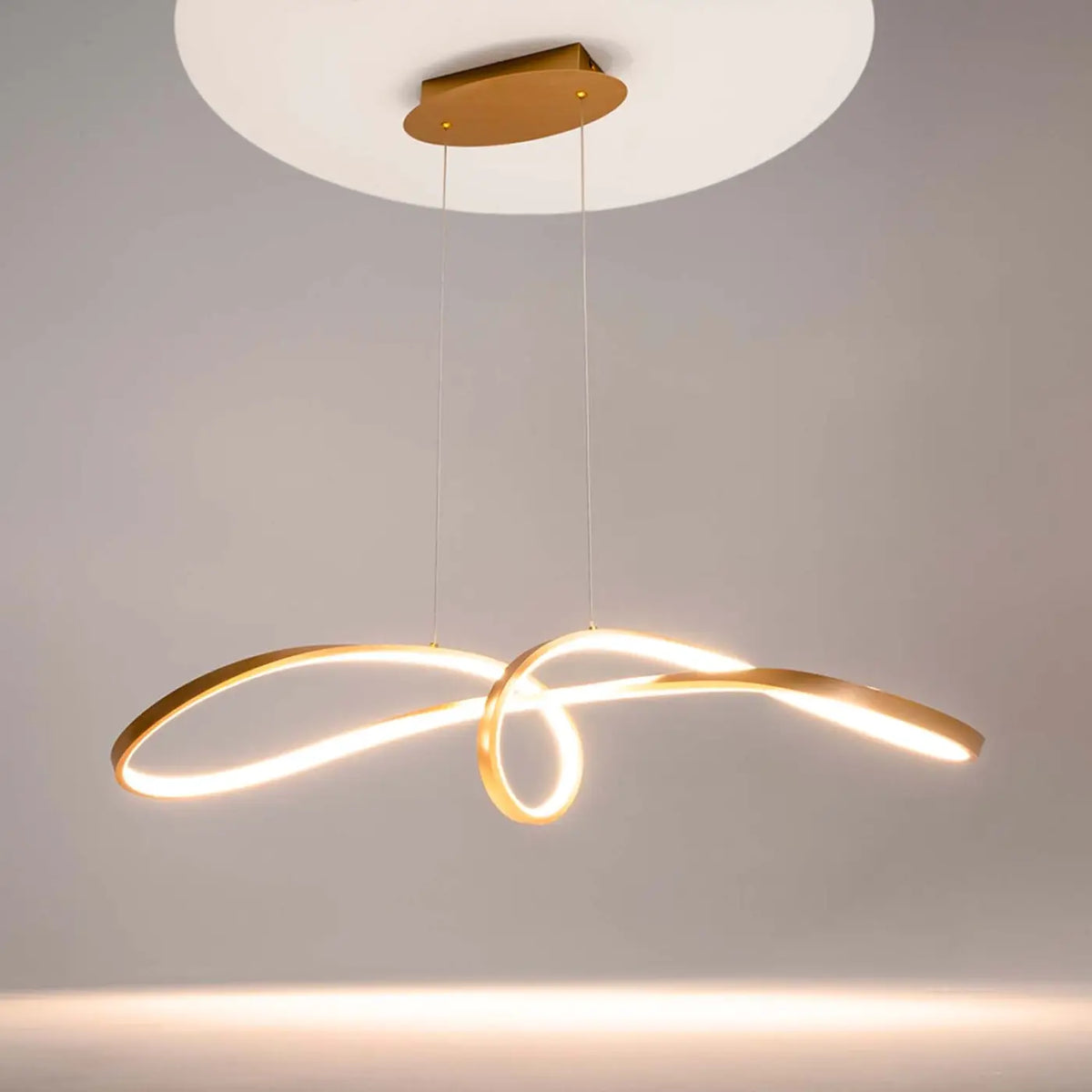 Suspension Luminaire | CURVE (Nœud)