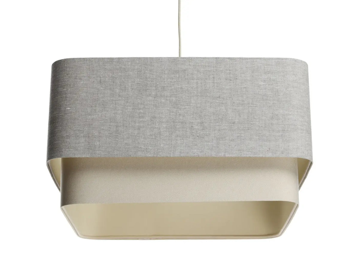 Suspension Luminaire | KWADRO DUO (Gris)