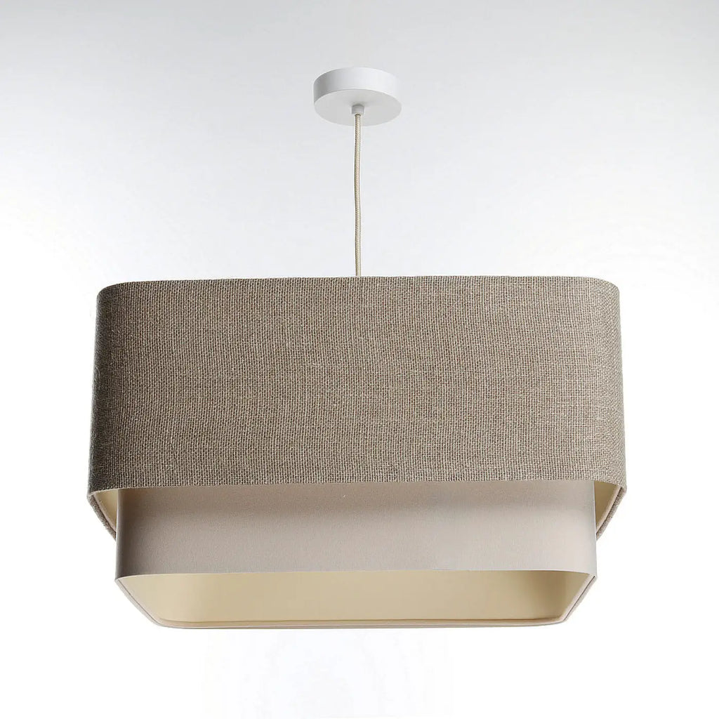 Suspension Luminaire | KWADRO DUO (Taupe)