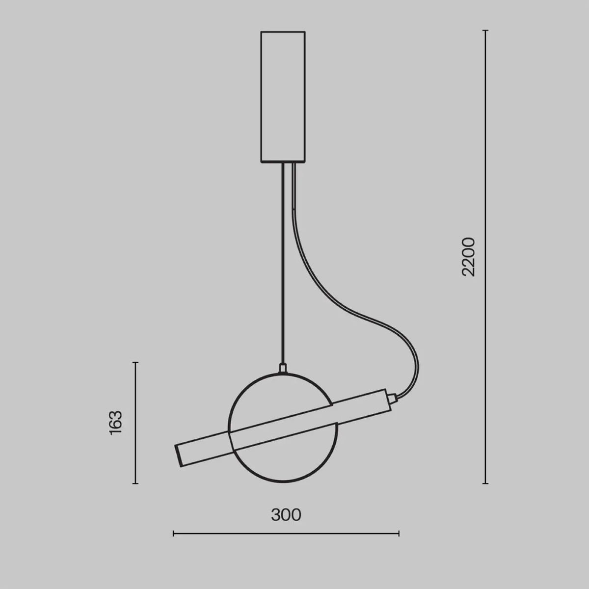 Suspension Luminaire | ENIGMA (Cylindre)