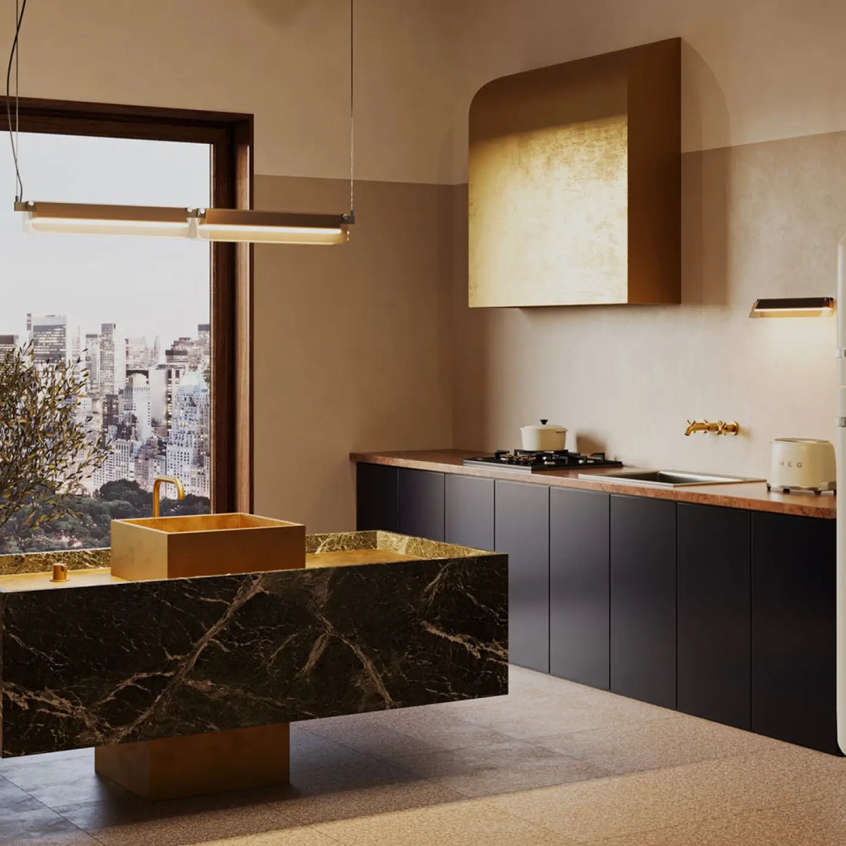 Suspension Luminaire | FLAT (Linéaire)