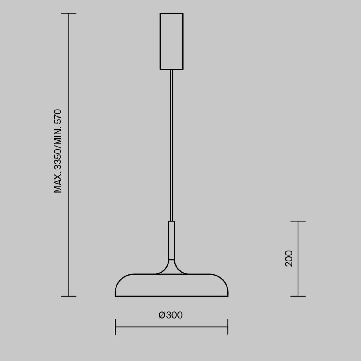 Suspension Luminaire | GERHARD (Coupole)