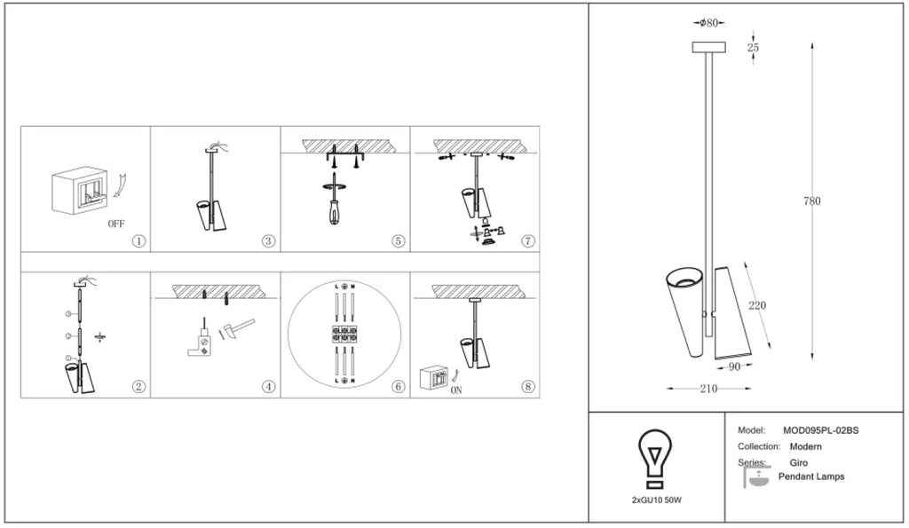 Suspension Luminaire | GIRO