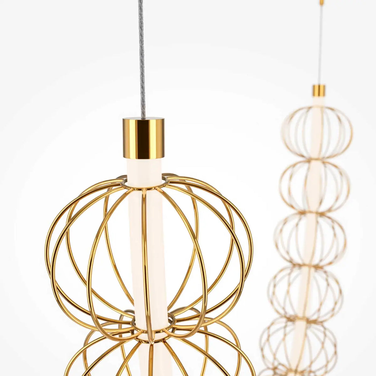 Suspension Luminaire | GOLDEN CAGE (XXL)