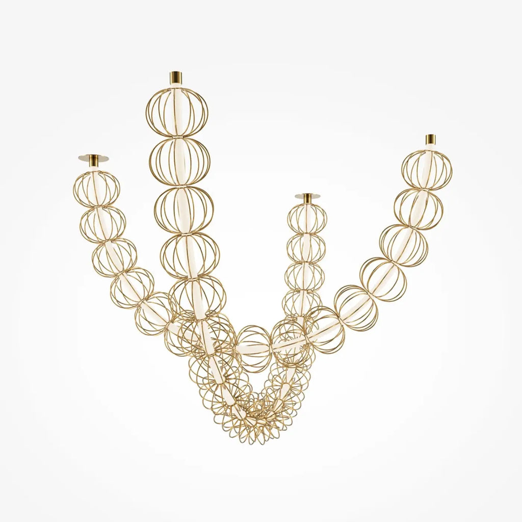 Suspension Luminaire | GOLDEN CAGE (XXL)