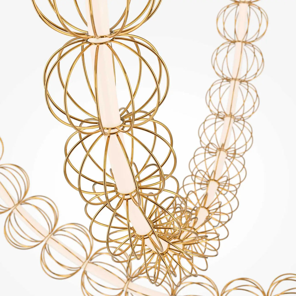 Suspension Luminaire | GOLDEN CAGE (XXL)