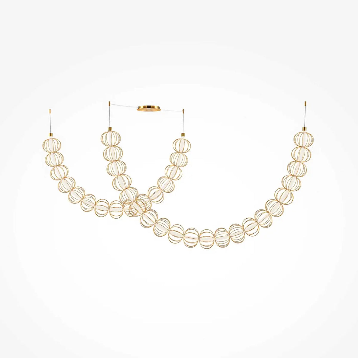 Suspension Luminaire | GOLDEN CAGE (XXL)