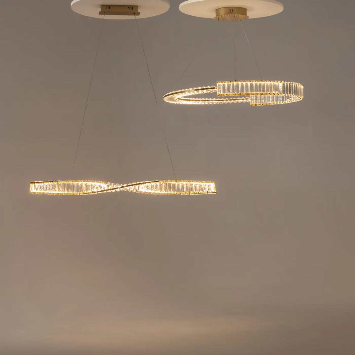 Suspension Krone (couronne scintillante)