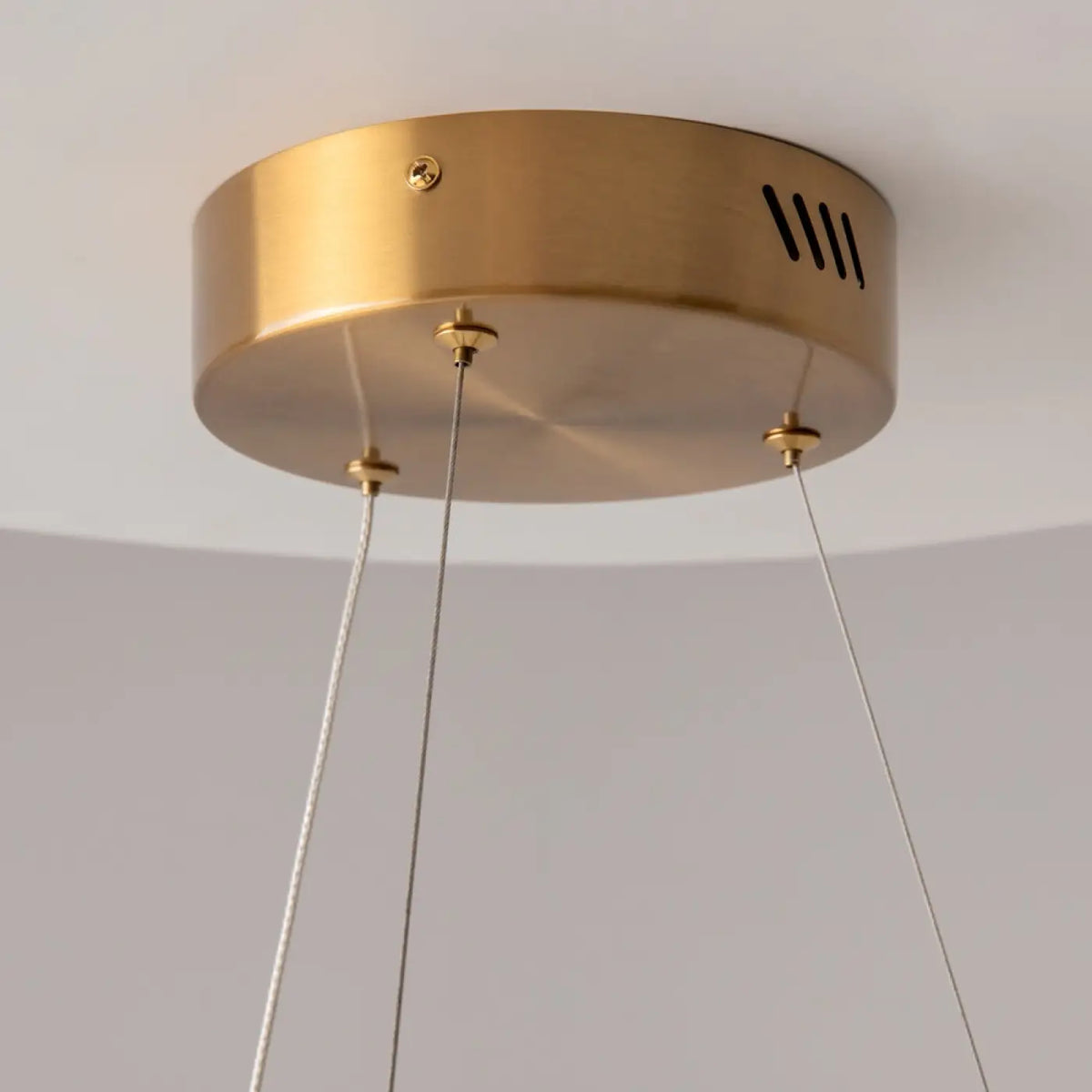 Suspension Luminaire | SATURNO (Anneau Doré)