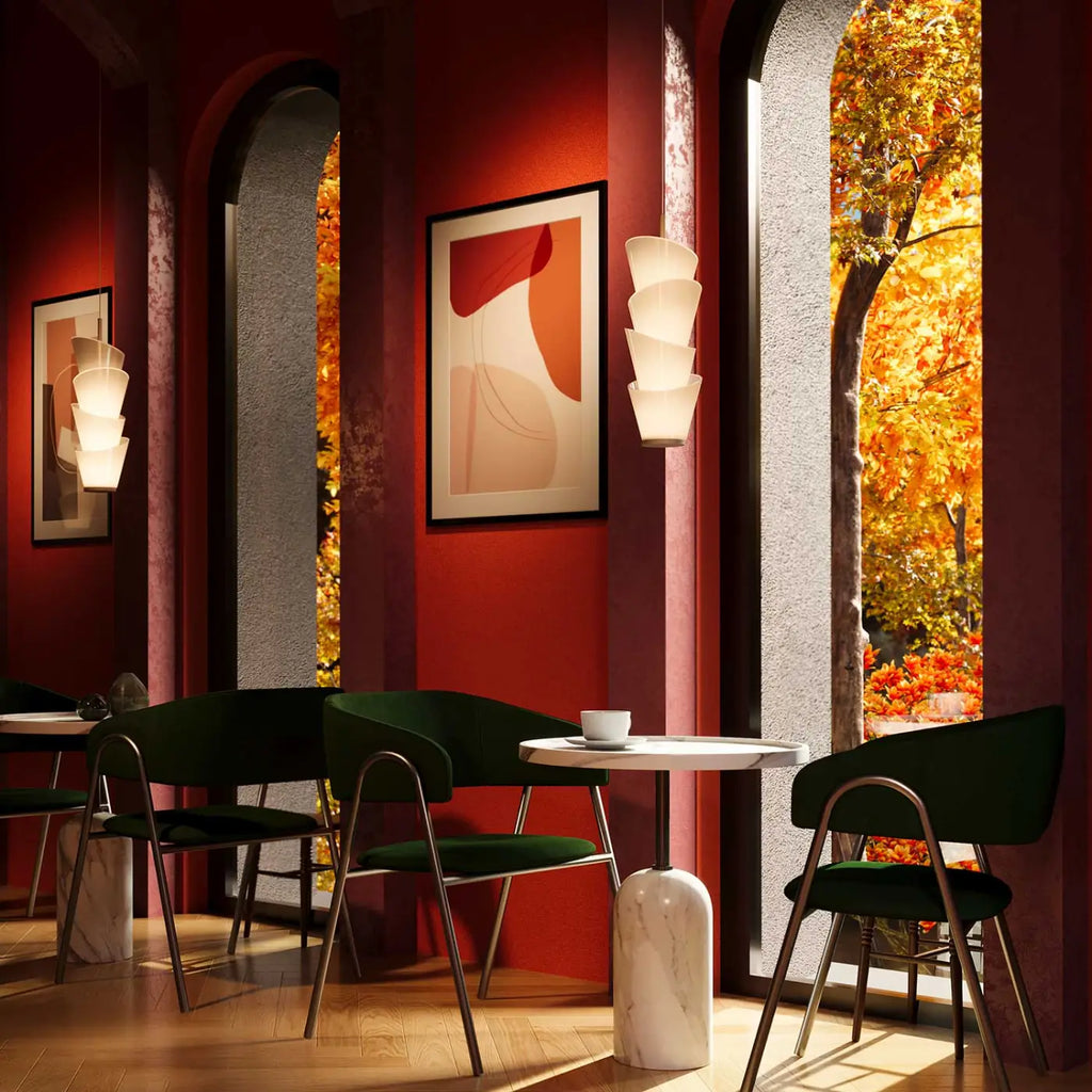 Suspension Luminaire | SEOUL (Cylindre Opalin)