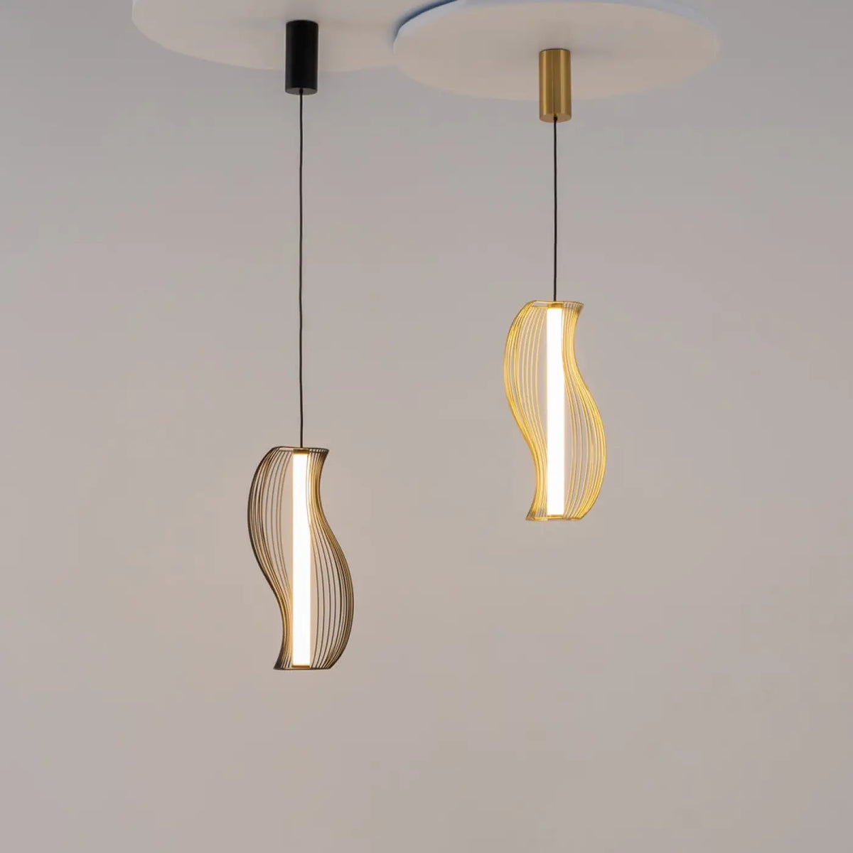 Suspension Luminaire | SHADOWS OF THE PAST (Cadre Sculptural)