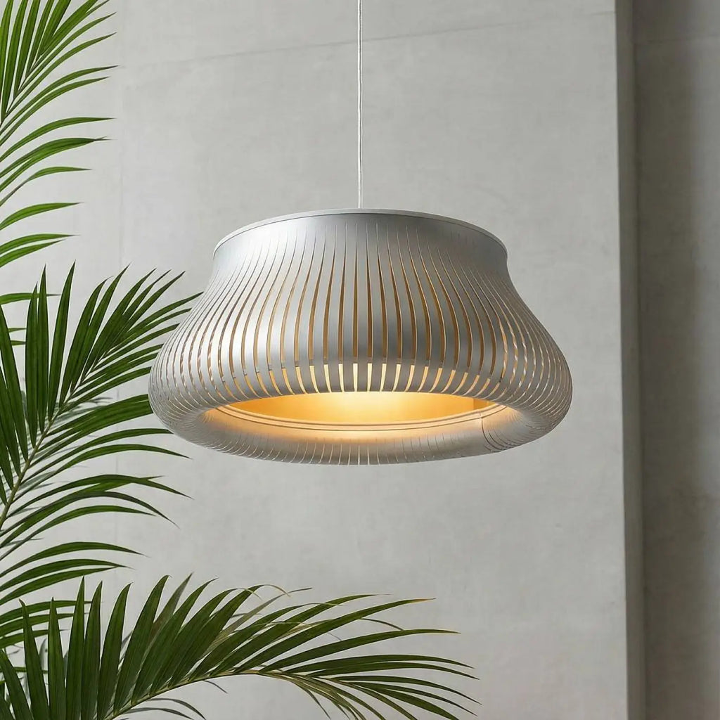 Suspension Luminaire | OBLO (Argent/Doré)