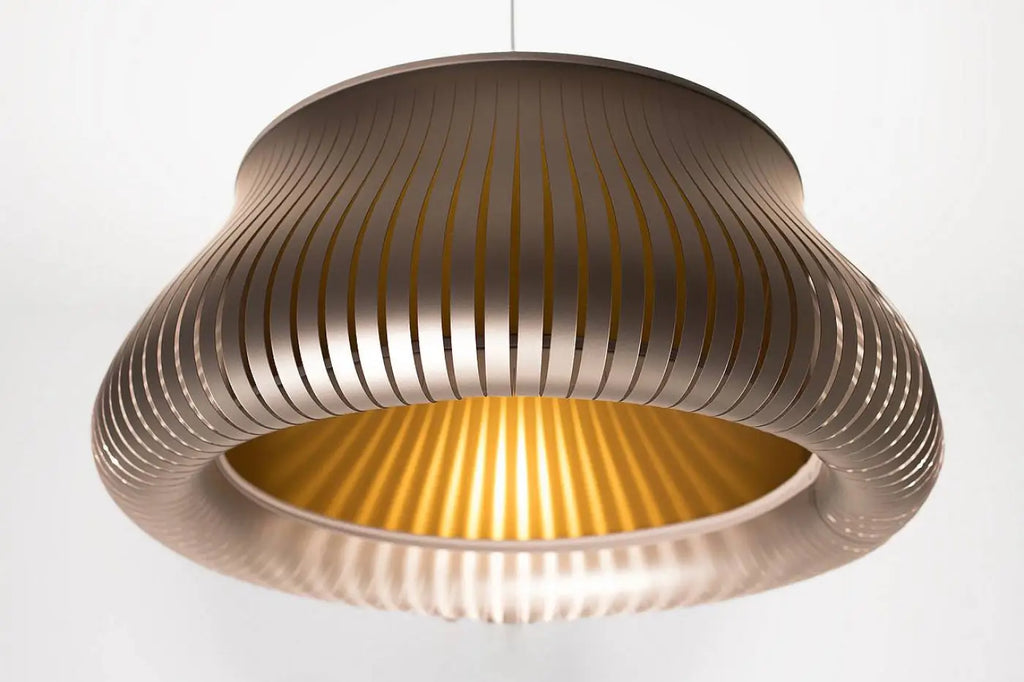 Suspension Luminaire | OBLO (Argent/Doré)