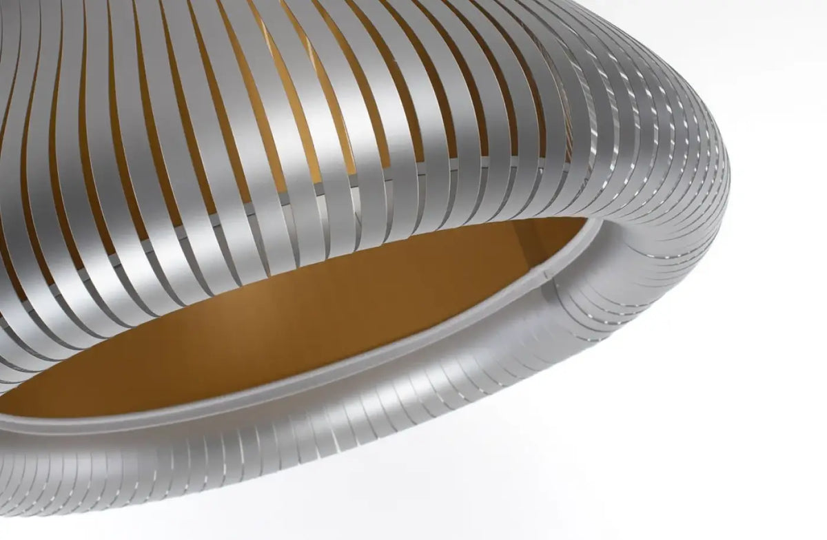 Suspension Luminaire | OBLO (Argent/Doré)
