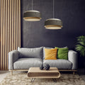 Suspension Luminaire | DOBLO BOHO ELEGANT (Beige/ Crème/ Ecru/Graphite)