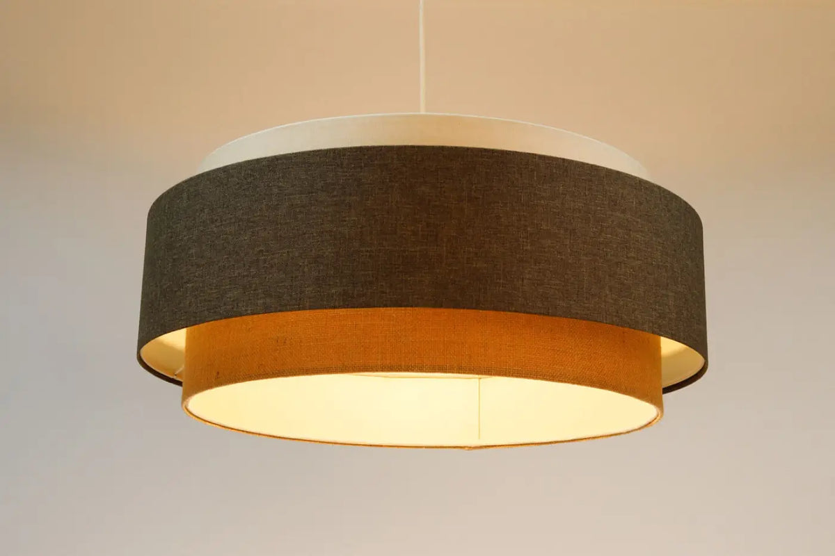 Suspension Luminaire | DOBLO BOHO ELEGANT (Beige/ Crème/ Ecru/Graphite)