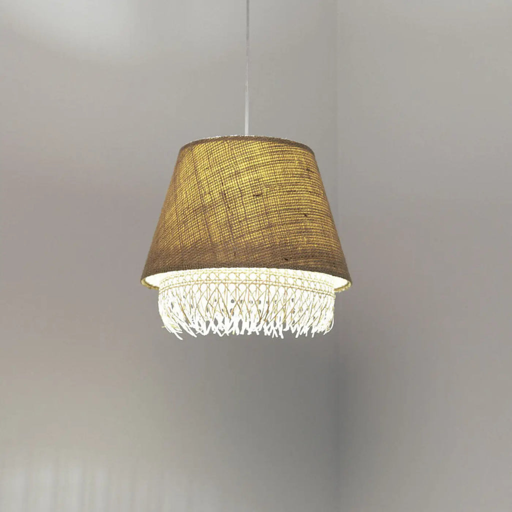 Suspension Luminaire | SENSEI RATTAN (Beige)