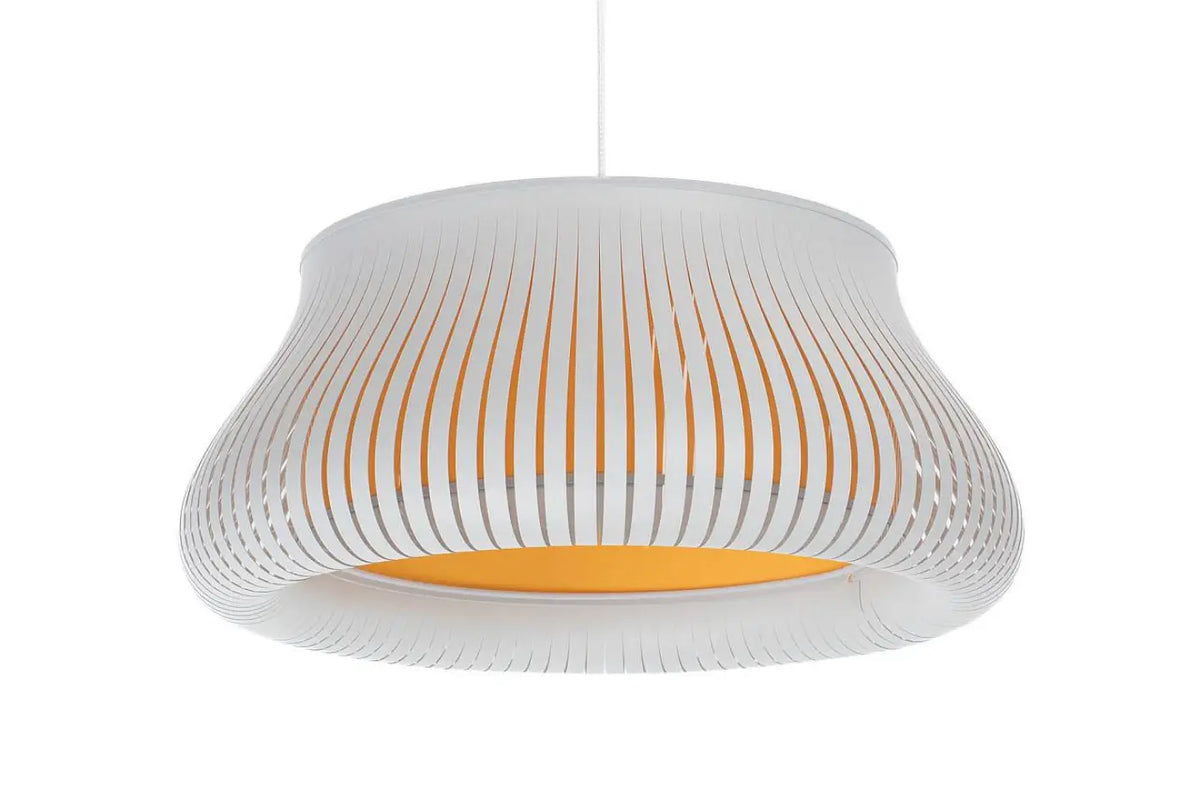 Suspension Luminaire | OBLO (Blanc/Jaune)